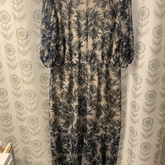 Eloquii Indigo Bloom Dress - Picture 9 of 9